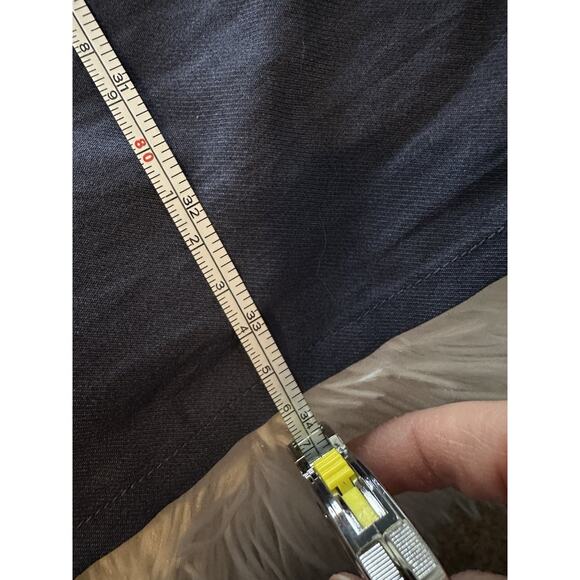 LOFT Petites 4P Floral Shift Dress – Navy/Chartreuse/Orange - Picture 6 of 6